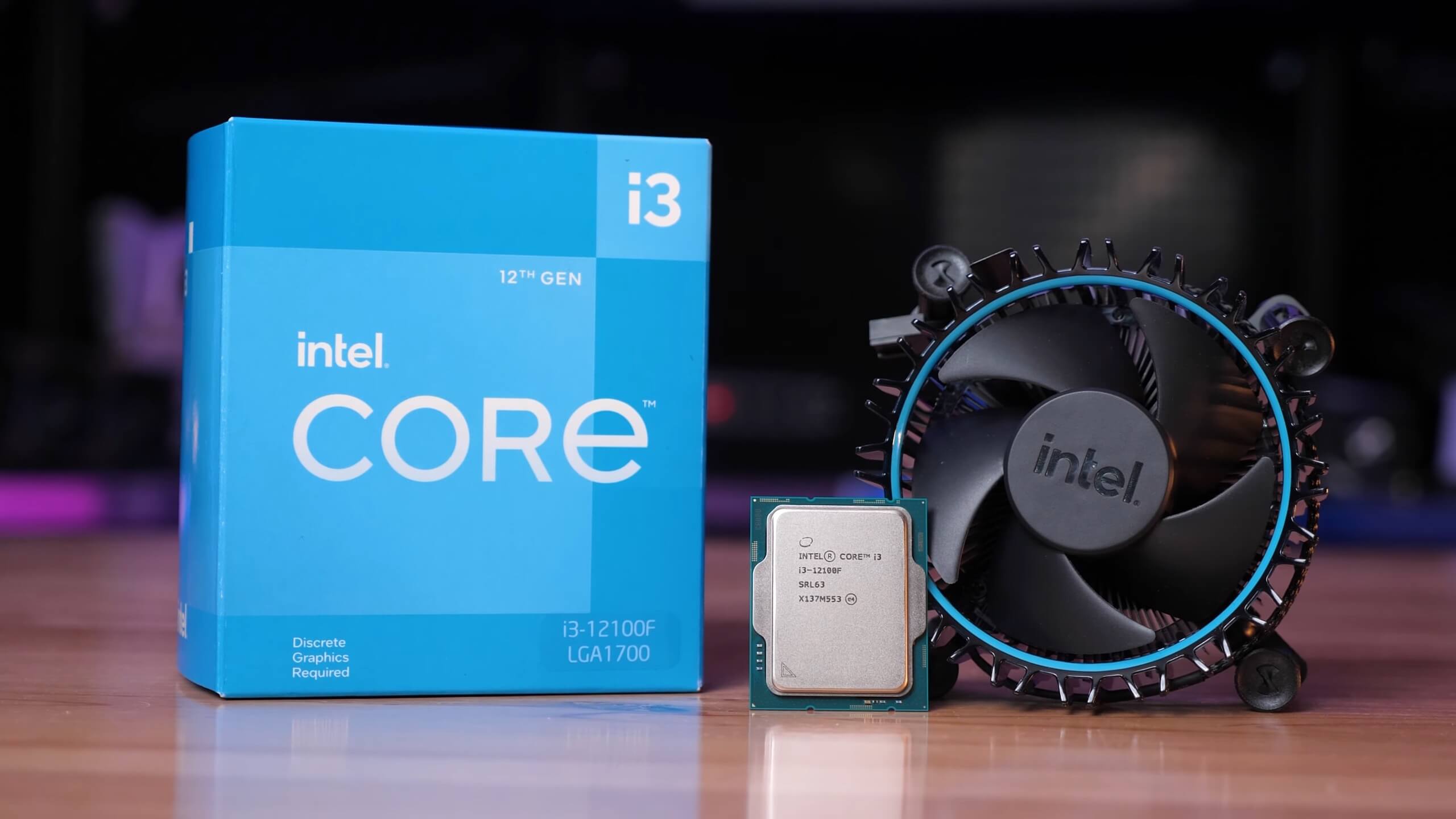 CPU Intel Core i3 12100F New Full Box Chính Hãng (3.30 Up to 4.30GHz | 12MB  | 4C 8T | Socket 1700) | Lazada.vn