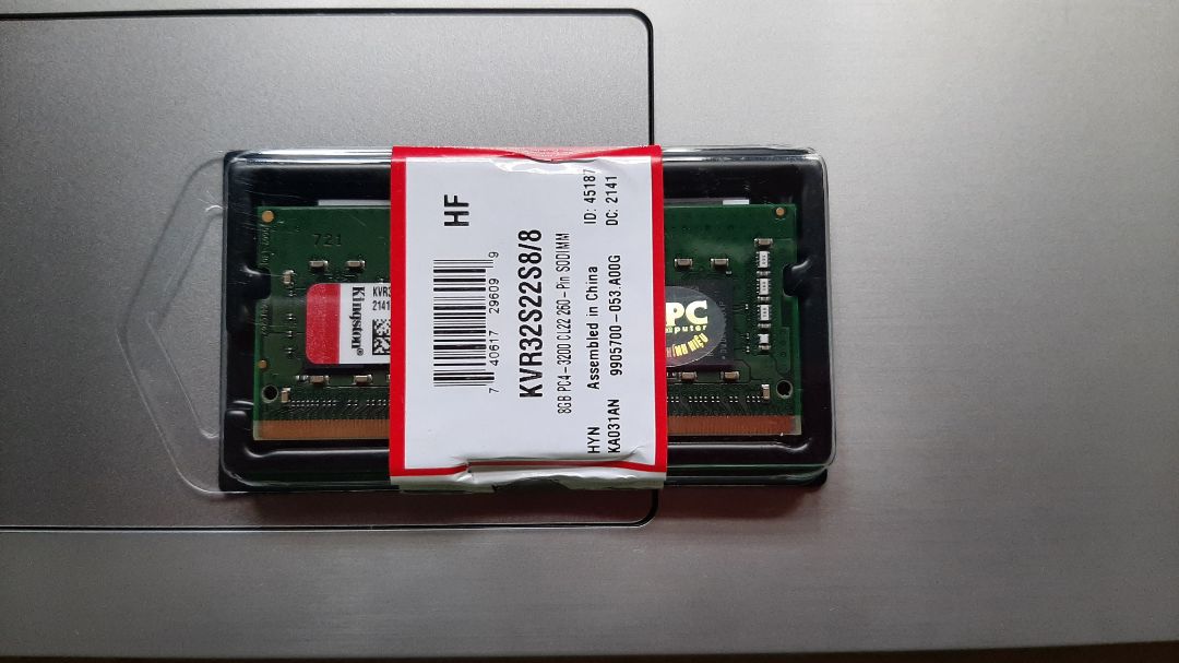 Mua RAM Laptop Kingston 8GB DDR4 (PC4) 3200MHz KVR32S22S8/8 - Hàng Chính  Hãng