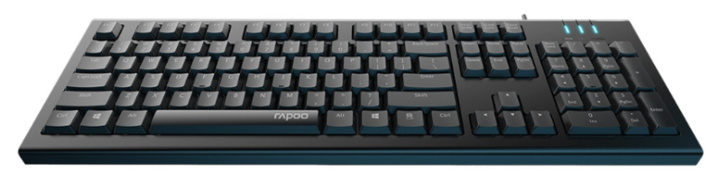 Bàn phím Rapoo NK1800 đen (USB) 2