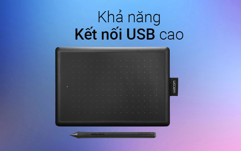 Bảng vẽ One by Wacom Small CTL-472/ K0-CX | Khả năng kết nối USB cao