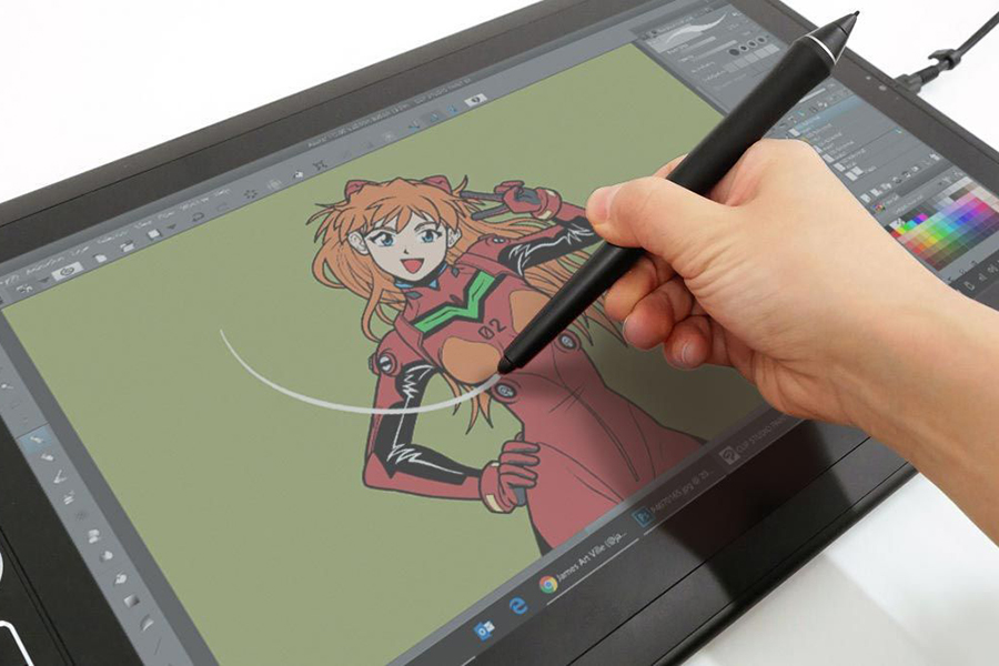 Bảng vẽ Wacom® MobileStudio Pro™ 13" 512GB (DTH-W1320H/K0-CX) giúp tăng hiệu quả công việc