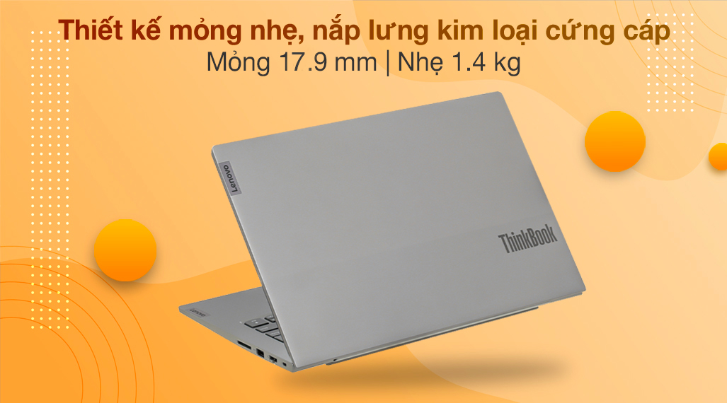 Laptop Lenovo ThinkBook 14 G2 ITL i5 - Kích thước