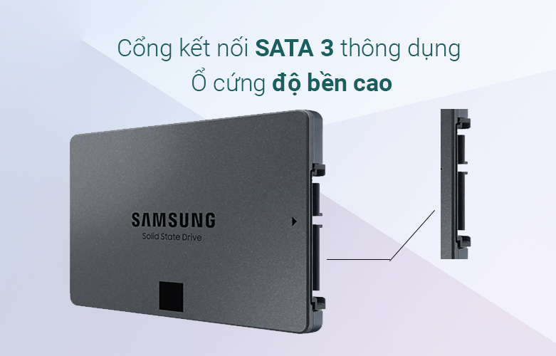 Ổ cứng SSD Samsung 870 QVO 1TB 2.5 inch (MZ-77Q1T0BW) | ổ cứng độ bền cao