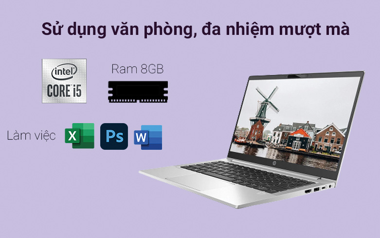 Laptop HP Probook 430 G8 614L0PA | Hiệu năng mạnh mẽ