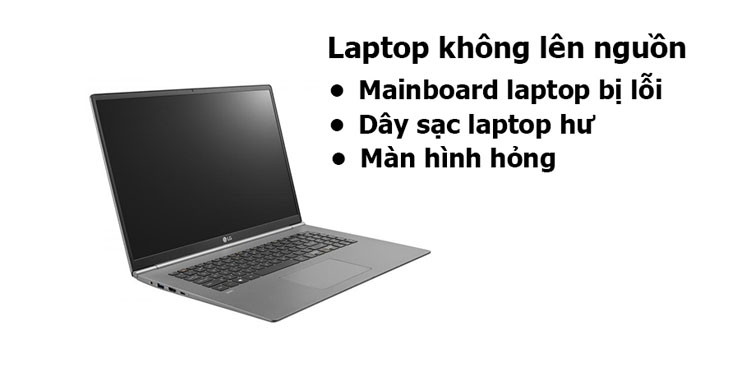 Nguyên nhân khiến laptop không lên nguồn và cách xử lý hiệu quả...